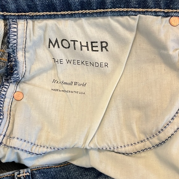 NEW Mother Superior The Weekender Flare Leg Jeans Mid Rise Size 33 NWT - Picture 7 of 8